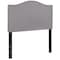 Flash Furniture Headboard, Twin Size, Gray Fabric HG-HB1707-T-LG-GG - alternate 4